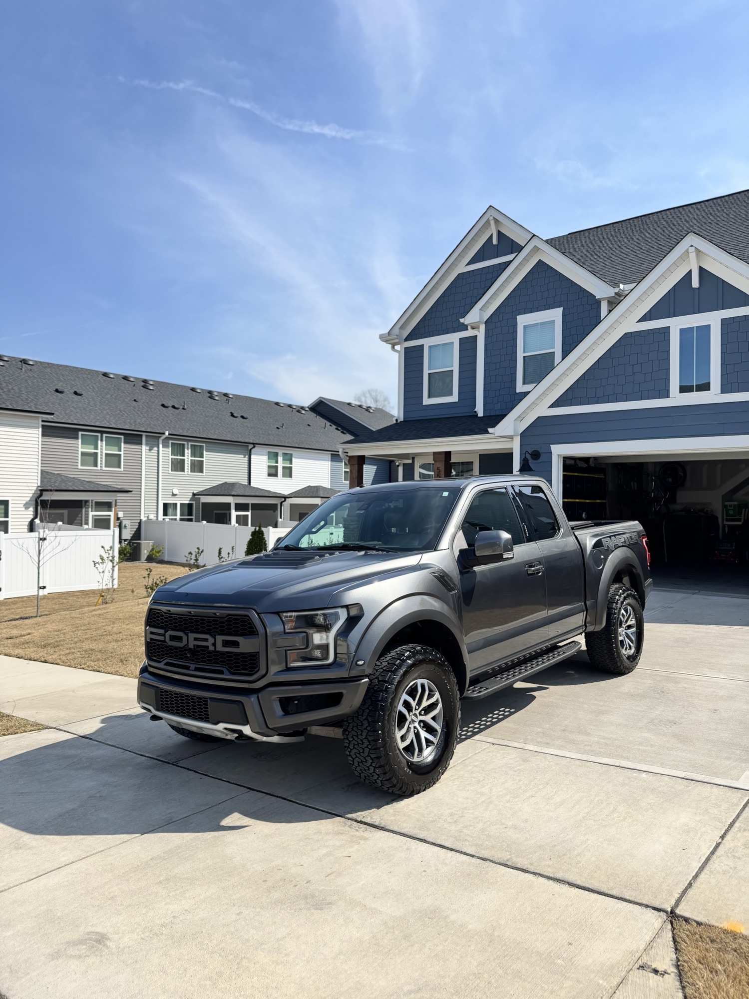 2020 Ford Raptor after paint correction and a 7-year ceramic coating by Tang Detailing in Wake Forest NC